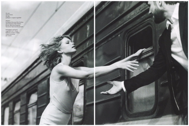 Артем Куценко и Катя Власова, модели агентства «Арт-подиум» (Одесса) на страницах журнала «Покупай»